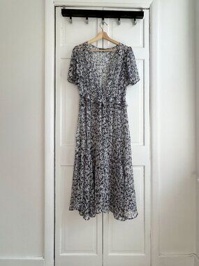Express Sheer Floral Dress/Duster/Cover-Up